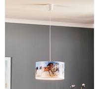 Duolla Print pendant light Horses