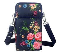 DuoLmi Small Crossbody Wallet Phone Bag Women Mini Crossbody Purse Cell Phone Shoulder Bag Wallet Cell Phone Purse with Adjustable Long Shoulder Strap, Arm Bags Lightweight for Women Lady