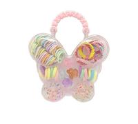 DuomaiJJ Children'S Hair Accessories Pack Of 2 Cute Set Shoulder Bag Band Girl's Fresh And Sweet Rope-4