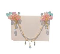 DuomaiJJ Children'S Hair Accessories Pack Of 2 Women's Hanfu Ancient Style Headdress Forehead Chain Tassel Accessories-twenty Two