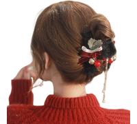 DuomaiJJ Hair Claw Clips 2-pack Autumn And Winter Hairpins For Women Large Size Bow The Back Of Head-two