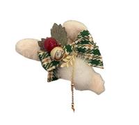 DuomaiJJ Hair Claw Clips 2-pack Autumn And Winter Hairpins For Women Large Size Bow The Back Of Head-eight