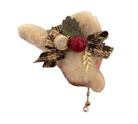 DuomaiJJ Hair Claw Clips 2-pack Autumn And Winter Hairpins For Women Large Size Bow The Back Of Head-eleven
