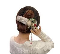 DuomaiJJ Hair Claw Clips 2-pack Autumn And Winter Hairpins For Women Large Size Bow The Back Of Head-nine