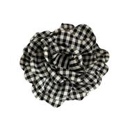DuomaiJJ Hair Claw Clips 2-pack Flower Hairpin For Women Summer Simple Back Of Head Accessories-black