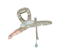 DuomaiJJ Hair Claw Clips 2-pack Tassel Hairpin For Women Large Size Back Of Head Hairpin-6