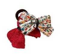 DuomaiJJ Hair Claw Clips 2-pack Women's Autumn And Winter Hairpins, Large Size For Volumizing At The Back Of Head-red