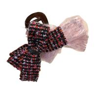 DuomaiJJ Hair Claw Clips 2-pack Women's Autumn And Winter Hairpins, Large Size For Volumizing At The Back Of Head-pink