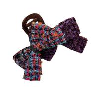 DuomaiJJ Hair Claw Clips 2-pack Women's Autumn And Winter Hairpins, Large Size For Volumizing At The Back Of Head-purple
