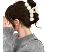 DuomaiJJ Hair Claw Clips Autumn And Winter Hairpins For Women, Large Size The Back Of Head-beige