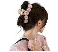 DuomaiJJ Hair Claw Clips Autumn And Winter Hairpins For Women, Large Size The Back Of Head-pink