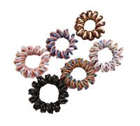 DuomaiJJ Hair Scrunchies Pack Of 15 Telephone Line Band Tie Rubber Does Not Damage The Headdress-mixed Color