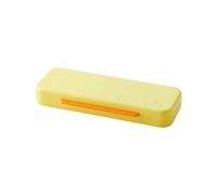 DuomaiJJ Pencil Case 2-Pack Students and Children Double-Layer Cute Large Storage Bag Multifunctional Case-Yellow