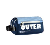DuomaiJJ Pencil Case Large Capacity for Boys with Good-Looking Case-Blue