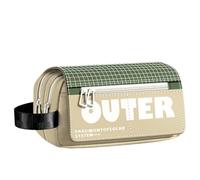 DuomaiJJ Pencil Case Large Capacity for Boys with Good-Looking Case-Khaki