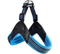 duomaoyi Dog harness, anti-pull, ultra-soft breathable thickened pet harness with 2 adjustable buttons, 3M reflective pet harness, easy to control