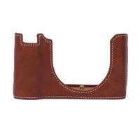 duomianshou Artificial Leather Case Bag Base Protection Cover Protective Shell Compatible with Fujifilm Fuji GFX100RF Camera (Brown)