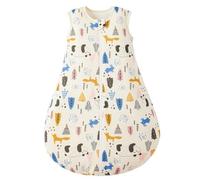 Duomiaomiao Baby Sleeping Bag 2.5 Tog 100% Cotton Winter Portable Warm Quilted Comfortable Toddler Sleeping Bag