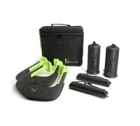 Duonamic Ultimate Switch Pull Up Grips & Eleviia Pull Up Handles Grip Trainer Bundle - Portable Pull Up Bar Package - Doorway Pull Up Bar - Complete Grip Strength Training System with Travel Bag