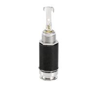 Duontyye 1/4 Inch 6.35Mm Acoustic Electric Guitar Bass Output Jack Strap Button Endpin Plug Socket Stereo Cylinder