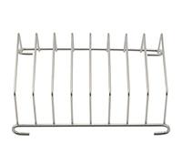 Duontyye 2 Pcs Toast Bread Rack Holder 8 Slice Holes Tool Cooling Grid Bread Rack Rectangle Air Fryer Accessories Organizer