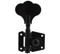 Duontyye 5Pcs Guitar Accessory Vintage Open Bass Guitar Tuning Keys Pegs Machine Heads Tuners Black 1L4R for 5 Strings Bass Black