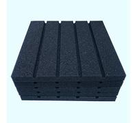 Duontyye 6pcs Recording Studio Soundproofing Acoustic Panels Foam Thick Sponge Light Weight Absorption Acoustic