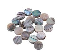 Duontyye Green Paua Abalone Inlay Dots 6mm Guitar Ukulele Banjo Maker (Pack of 20)
