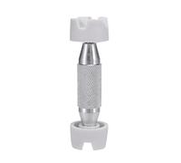Duontyye Guitar Repair Brace Tools Guitar Sound Beam Repair Stand Holder for Acoustic Guitar Luthier Supplies DIY Silver + White