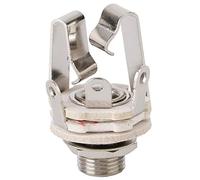 Duontyye Jack 6.5 Two-Channel Audio Cable Connector Plug Socket With A Switch Stereo 6.5 Female For Guitar