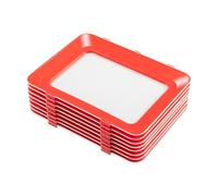 DUOSAMY Food Preservation Trays Vacuum Fresh Storage Tray 8 PCS Stackable Stretch Fresh, Reusable Preserving For Vegetable Fruit Meat Fish