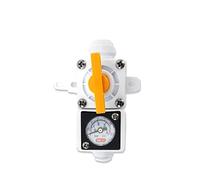 Duotight Inline in Line Regulator - with Integrated Gauge for Water Or Gas - 8mm (5/16" Push in) Home Brew