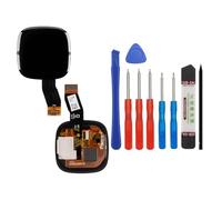 Duotipa 1.58 Inch LCD Display Compatible with Fitbit Versa 4 LCD Display Touchscreen Digitizer Assembly with Repair Tools Kit