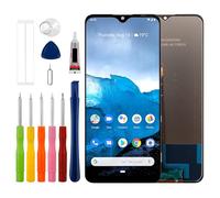 Duotipa LCD Display Touch Screen Digitizer Assembly Replacement for Nokia G60 TA-1490, TA-1481, TA-1479, TA-1475 6.58 Inch with Technical Repair Tools Kit, Black