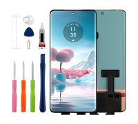 Duotipa LCD Display Touchscreen Digitizer Assembly Replacement for Motorola Moto Edge 40 XT2303-2 / Edge 40 Neo XT2307-1 6.5 Inch with Technical Repair Tools Kit Black