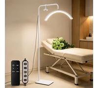 duowelly LED Half Moon Light with Remote Controller, White, 36W