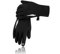 Duoyeree Children's Thermal Winter Gloves Touchscreen for Boys and Girls | 3-14 Years, Ideal for Cycling, Running, Skiing, Hiking, Outdoor Sports, Non-Slip, Safe Reflective Strips