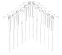 DupakSYS 12 Packs White Coffee Syrup Pump Dispenser, Compatible with 25.4 Oz/750ml Bottles, Great for Home & Coffee Bar Drinking Mixes, Tea, Beverage, Cocktails, Free Spoons (SP001-12PB-FBA)