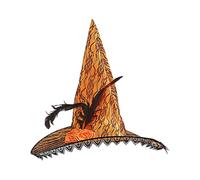 Dupbisce Womens Witch Hat Carnival Role Playing Halloween Headgear