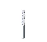DUPHA 1pcs PCB Milling Cutter 6.35mm Shank CNC Machine Milling Cutter Carbide Endmills Corn End Mill For Wood Plastic Engraving Knife Rotary File Cutter (Cutting Edge Length : 1pc 6.35x42x70L)