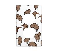 Duplex Device Receptacle Kiwi Birds Cute Print Wall Plate Switch Plate Electrical Outlet Cover