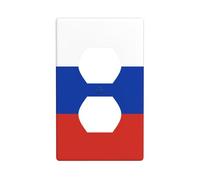 Duplex Device Receptacle Russian flag Print Wall Plate Switch Plate Electrical Outlet Cover