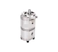 Duplex Pump High-Pressure Two-Stage Gear Pump(HGP-33A-F30-8R,Shaft 17.46mm)