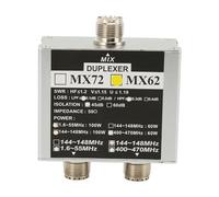 Duplexer Antenna Combiner VHF UHF HF 3 Band with Power Split for DIY Installation