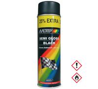 Dupli-Color Motip Dupli Rallye Black Satin Spray Paint 500ml