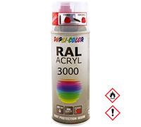 Dupli Color RAL Acrylic Spray Glossy RAL 3000 Spray Can 400ml