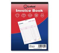 Duplicate Invoice Book | 210 x 275mm | Invoice Book Duplicate, 2-Parts with Carbon Sheet - DCR-8014 (5 Books)