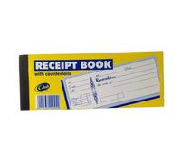 Duplicate Receipt Book Counterfoil