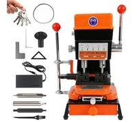 Duplicating Key Copy Machine, Universal Keys Cutter Machine for Keys Copy, for Door and Car Lock Key, for Duplicating Various Hollow, Wavy, Cylindrical Shapes