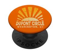 Dupont Circle DC - Sunny Dupont Circle Washington DC PopSockets Adhesive PopGrip